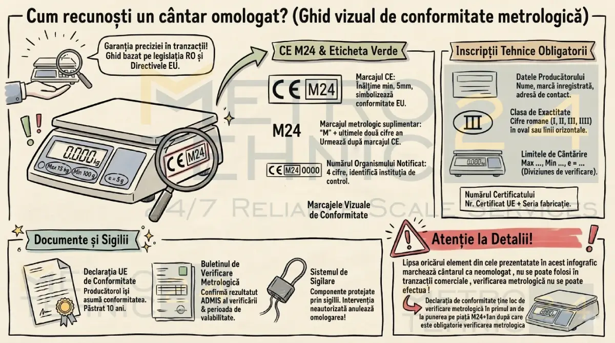 Cum recunosc un cantar omologat metrologic legal - infografic